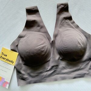 True & Co. Seamless Bra - Gray